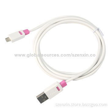 Micro USB charging data cable for smartphones